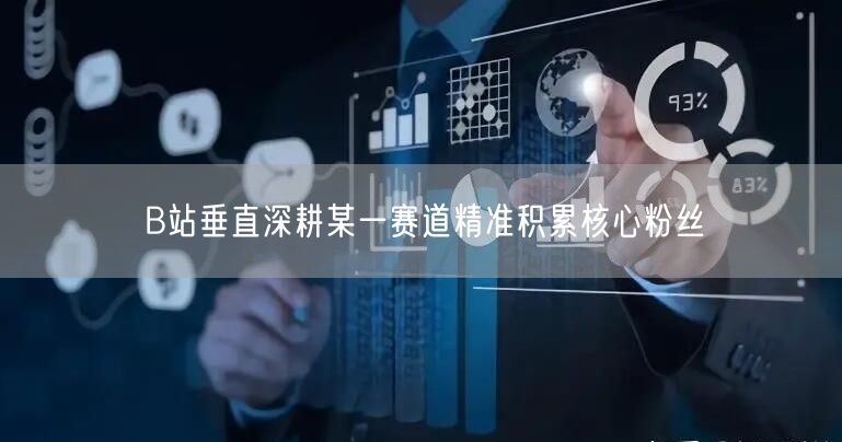 B站垂直深耕某一赛道精准积累核心粉丝