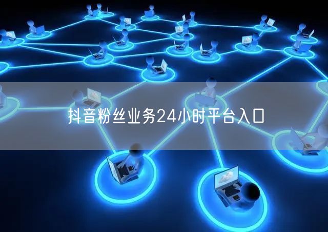 抖音粉丝业务24小时平台入口
