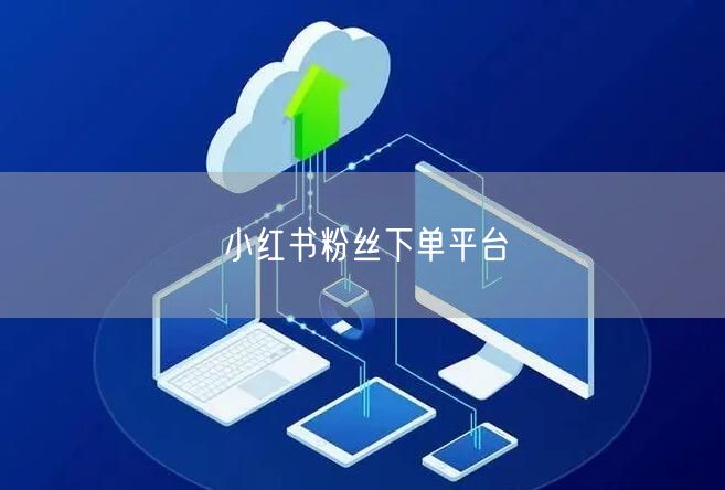 小红书粉丝下单平台